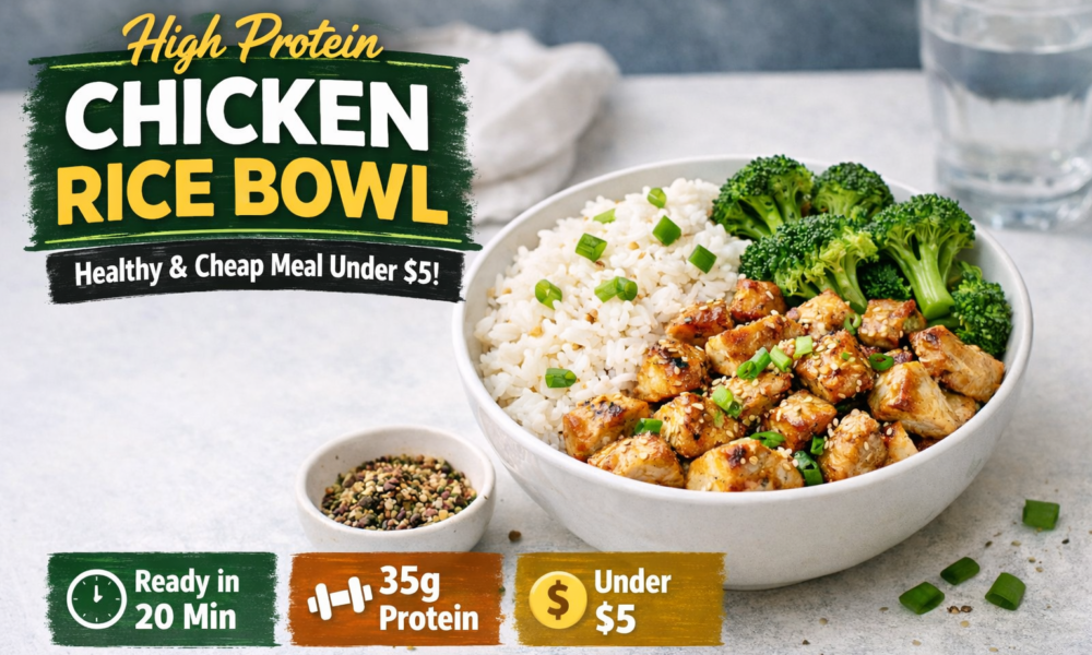 high protein chicken rice bowl (2)
