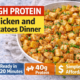 high protein chicken and potatoes dinner