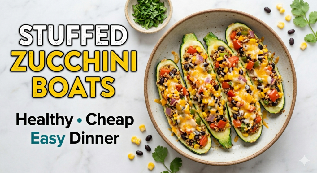 stuffed zucchini boats