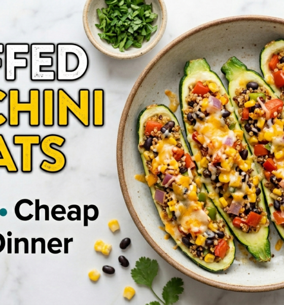 stuffed zucchini boats