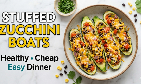 stuffed zucchini boats